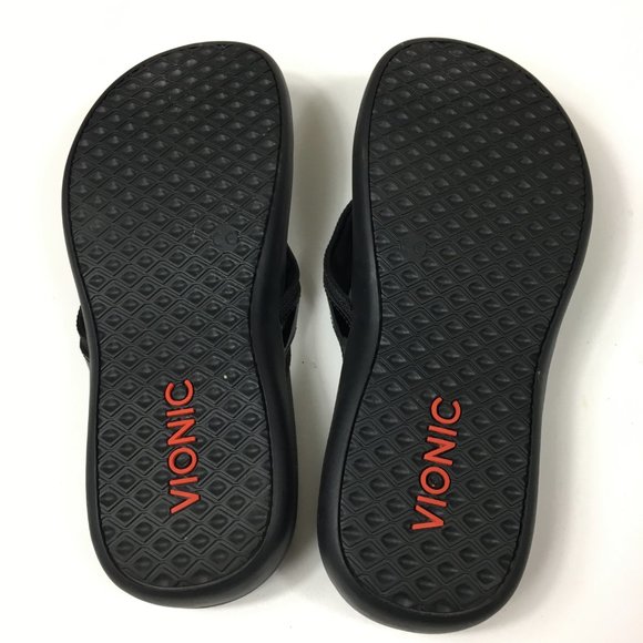 X SOLD X Vionic Womens Orthotic Flip Flops - Picture 7 of 8